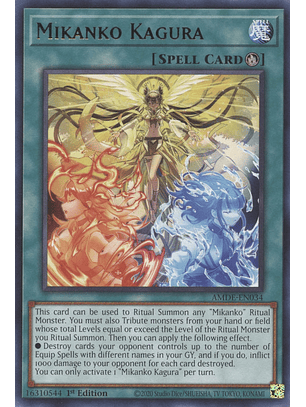 Mikanko Kagura - AMDE-EN034 - Rare