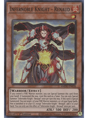 Infernoble Knight - Renaud - AMDE-EN038 - Super Rare