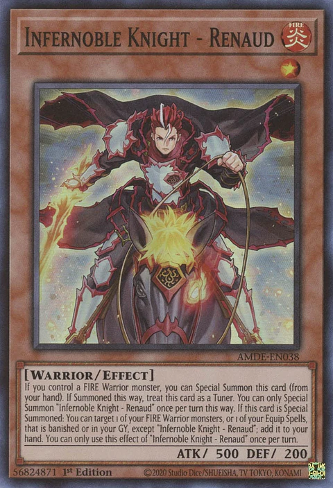 Infernoble Knight - Renaud - AMDE-EN038 - Super Rare