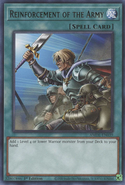 Reinforcement of the Army - AMDE-EN039 - Rare