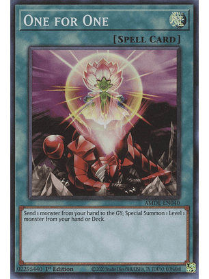 One for One - AMDE-EN040 - Super Rare