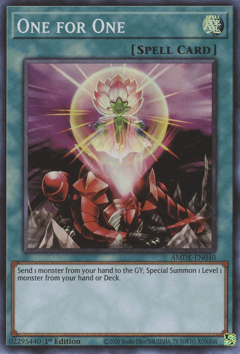 One for One - AMDE-EN040 - Super Rare