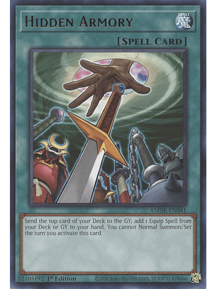 Hidden Armory - AMDE-EN041 - Rare