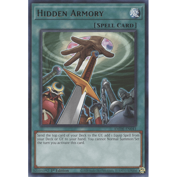 Hidden Armory - AMDE-EN041 - Rare