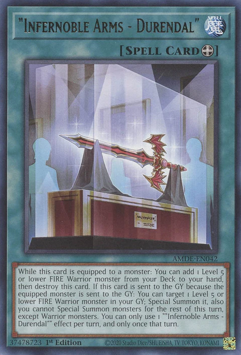 "Infernoble Arms - Durendal" - AMDE-EN042 - Rare