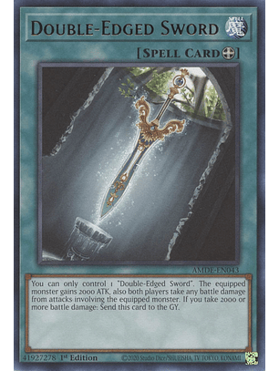 Double-Edged Sword - AMDE-EN043 - Rare