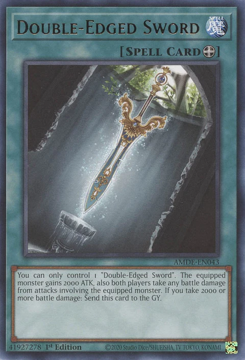 Double-Edged Sword - AMDE-EN043 - Rare