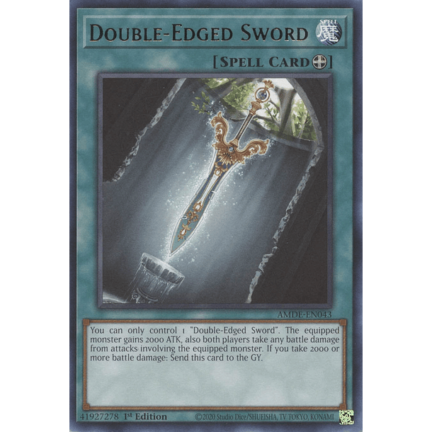 Double-Edged Sword - AMDE-EN043 - Rare