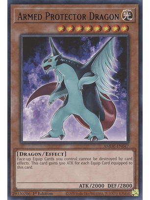 Armed Protector Dragon - AMDE-EN047 - Rare
