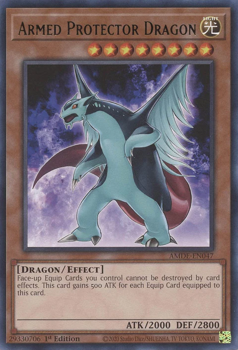 Armed Protector Dragon - AMDE-EN047 - Rare