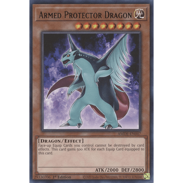 Armed Protector Dragon - AMDE-EN047 - Rare