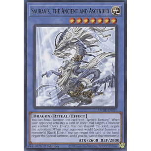 Sauravis, the Ancient and Ascended - AMDE-EN051 - Rare