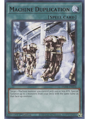Machine Duplication - AMDE-EN054 - Rare