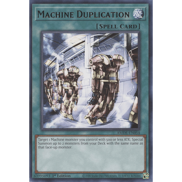 Machine Duplication - AMDE-EN054 - Rare