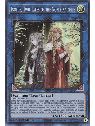 Isolde, Two Tales of the Noble Knights - AMDE-EN052 - Super Rare