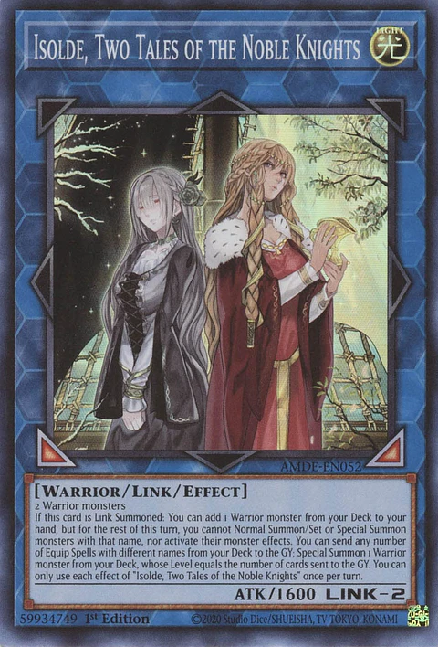 Isolde, Two Tales of the Noble Knights - AMDE-EN052 - Super Rare