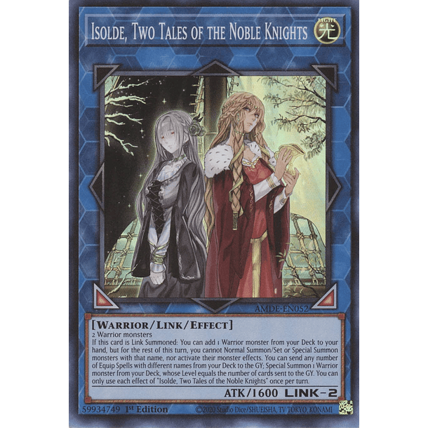 Isolde, Two Tales of the Noble Knights - AMDE-EN052 - Super Rare
