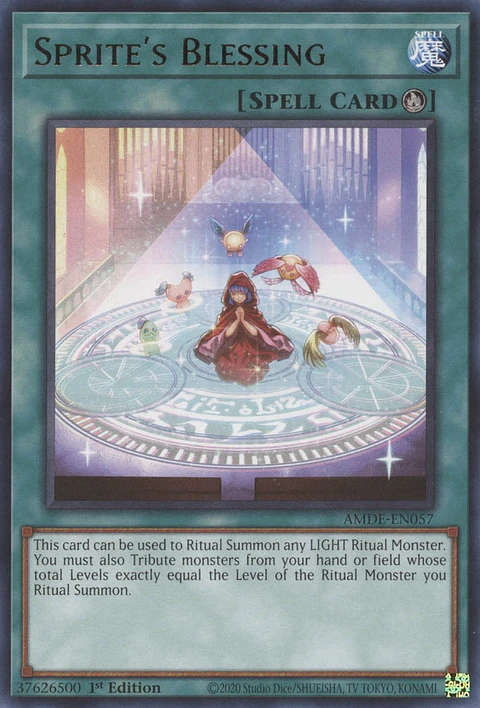 Sprite's Blessing - AMDE-EN057 - Rare 