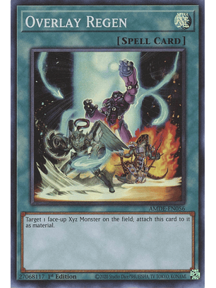 Overlay Regen - AMDE-EN056 - Super Rare
