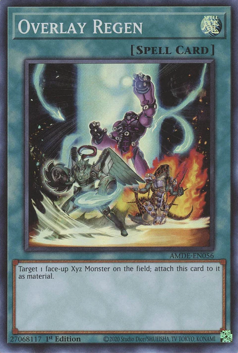 Overlay Regen - AMDE-EN056 - Super Rare