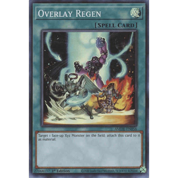 Overlay Regen - AMDE-EN056 - Super Rare