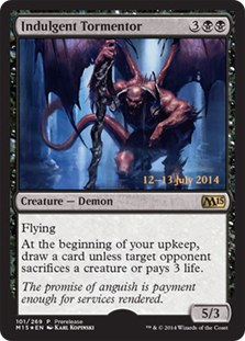 Indulgent Tormentor (Magic 2015 Prerelease)  1