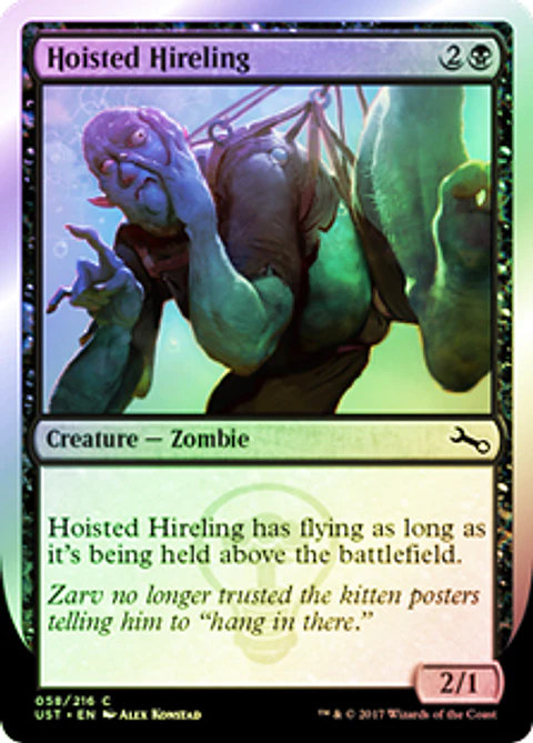 Hoisted Hireling - UST ★