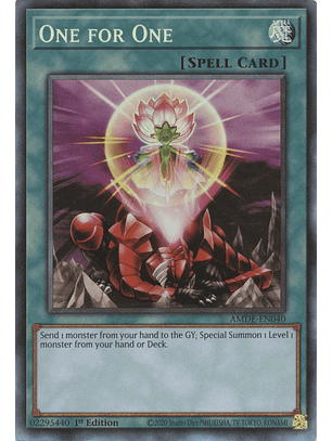 One for One - AMDE-EN040 - Collector Rare