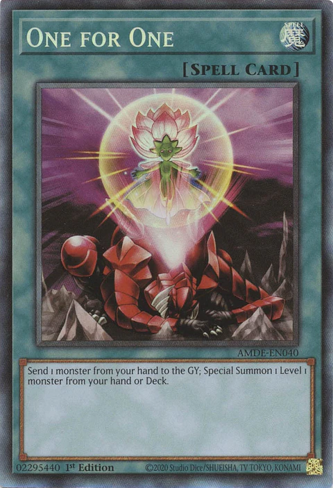 One for One - AMDE-EN040 - Collector Rare