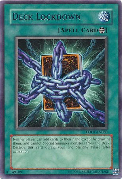 Deck Lockdown - LODT-EN060 - Rare
