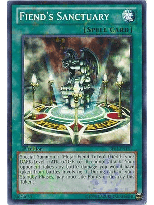 Fiend's Sanctuary - BP02-EN151 - Mosaic Rare 