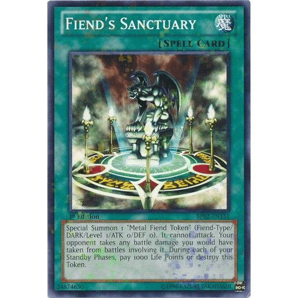 Fiend's Sanctuary - BP02-EN151 - Mosaic Rare 