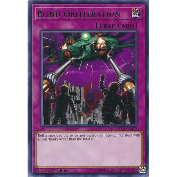 Blind Obliteration - COTD-EN079 - Rare 