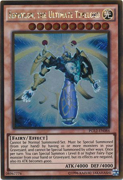 Sephylon, the Ultimate Timelord - PGL2-EN084 - Gold Rare