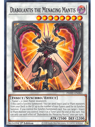 Diabolantis the Menacing Mantis - PHHY-EN083 - Common 
