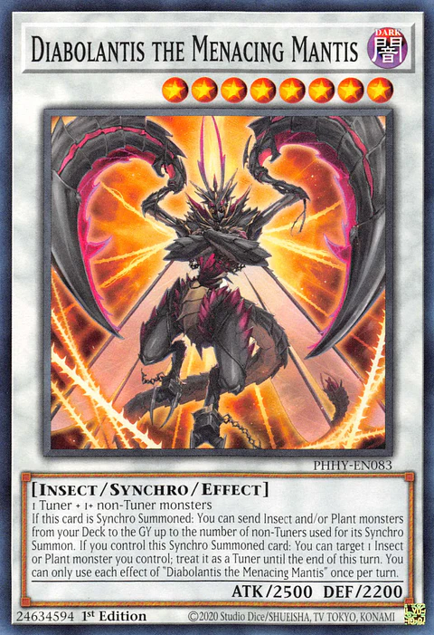 Diabolantis the Menacing Mantis - PHHY-EN083 - Common 