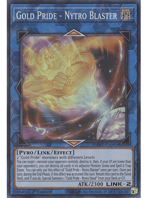 Gold Pride - Nytro Blaster - PHHY-EN090 - Super Rare