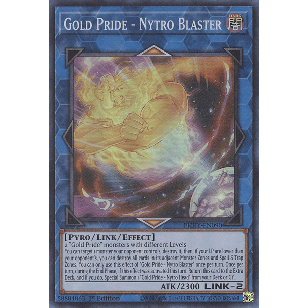 Gold Pride - Nytro Blaster - PHHY-EN090 - Super Rare