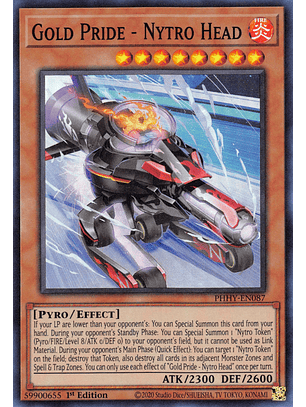 Gold Pride - Nytro Head - PHHY-EN087 - Super Rare 