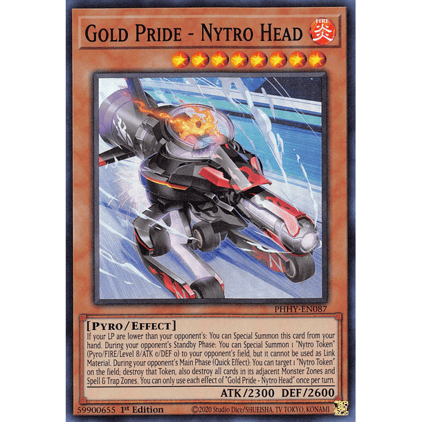 Gold Pride - Nytro Head - PHHY-EN087 - Super Rare 
