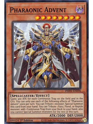Pharaonic Advent - PHHY-EN096 - Super Rare 