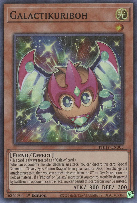 Galactikuriboh - PHHY-EN003 - Super Rare 