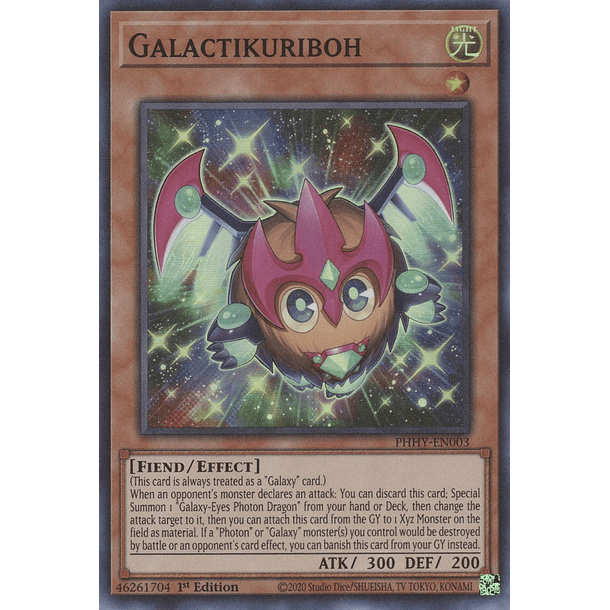 Galactikuriboh - PHHY-EN003 - Super Rare 