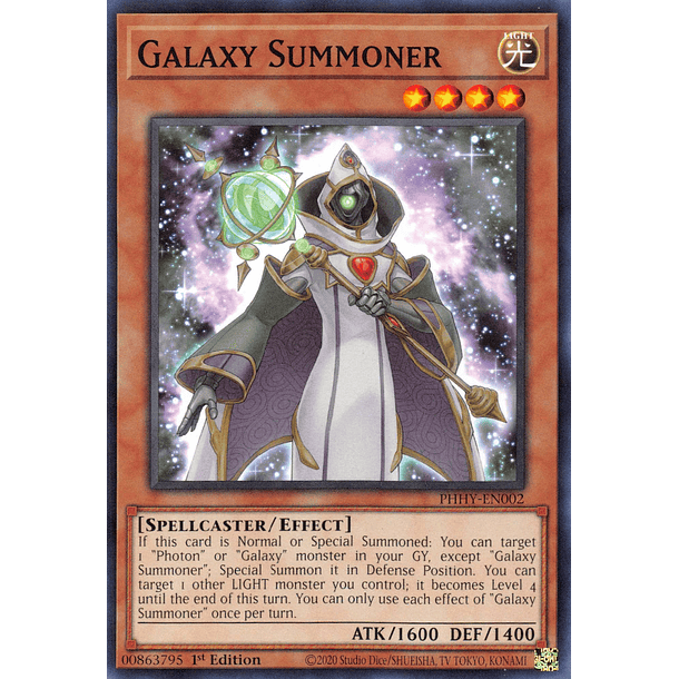 Galaxy Summoner - PHHY-EN002 - Common 