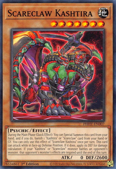 Scareclaw Kashtira - PHHY-EN007 - Common 