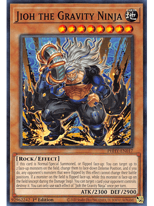 Jioh the Gravity Ninja - PHHY-EN017 - Common 