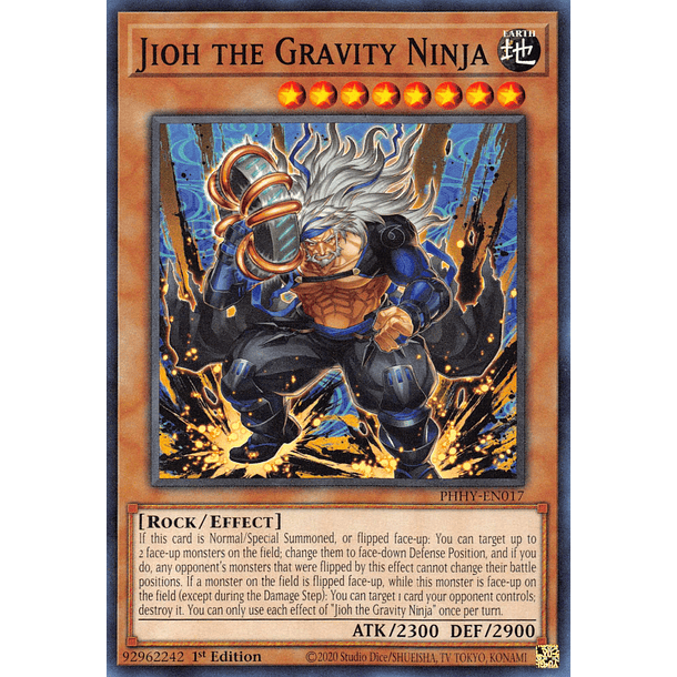 Jioh the Gravity Ninja - PHHY-EN017 - Common 