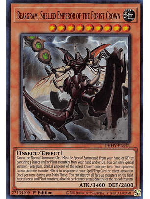 Beargram, Shelled Emperor of the Forest Crown - PHHY-EN021 - Ultra Rare