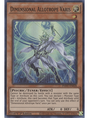 Dimensional Allotrope Varis - PHHY-EN028 - Super Rare 