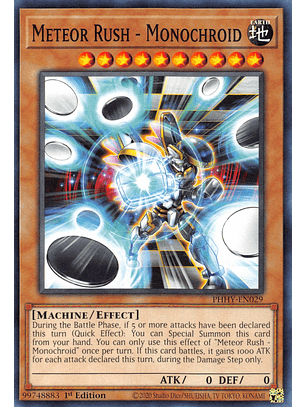 Meteor Rush - Monochroid - PHHY-EN029 - Common 